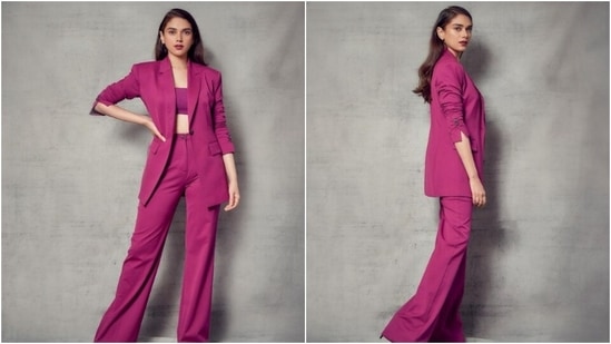 Aditi Rao Hydari is a sight to behold in a gorgeous pantsuit. Pics inside(Instagram/@aditiraohydari)