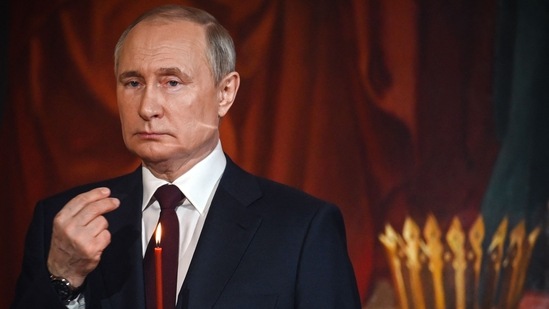 Russian President Vladimir Putin.(AFP)
