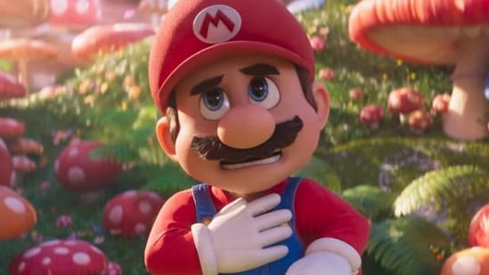 Chris Pratt voices Super Mario in The Super Mario Bros Movie.