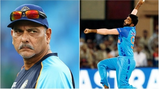 Ravi Shastri; Jasprit Bumrah(File)