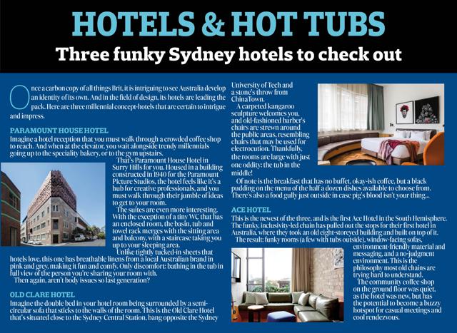 Where to stay in Sydney Where to stay in Sydney
