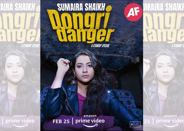 A poster for Sumaira’s one-hour OTT special