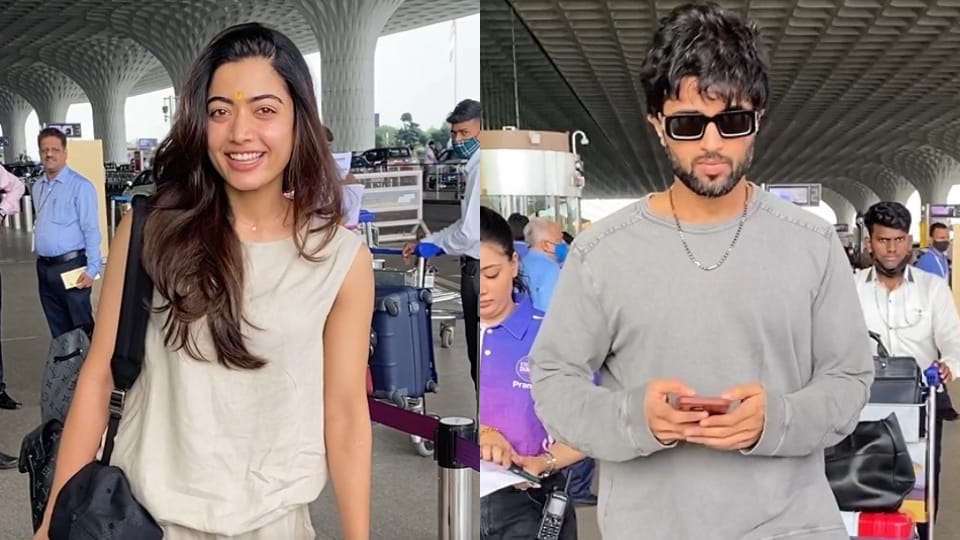 Rashmika Mandanna and Vijay Deverakonda are rumored to be dating.