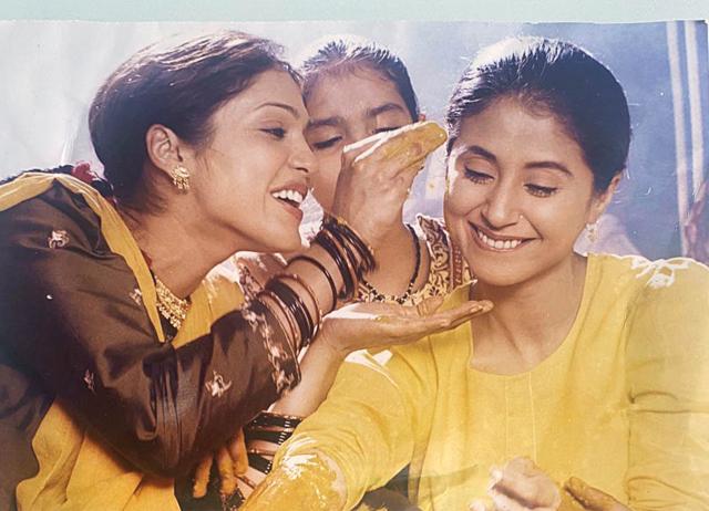 With Urmila Matondkar in the film Pinjar in 2003 With Urmila Matondkar in the film Pinjar in 2003