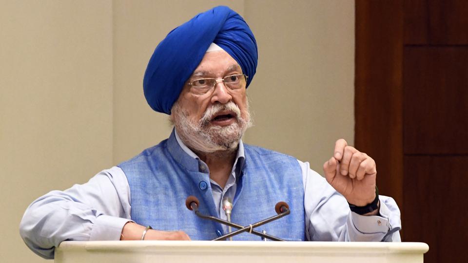 Union petroleum minister Hardeep Singh Puri. (ANI) Union petroleum minister Hardeep Singh Puri. (ANI)