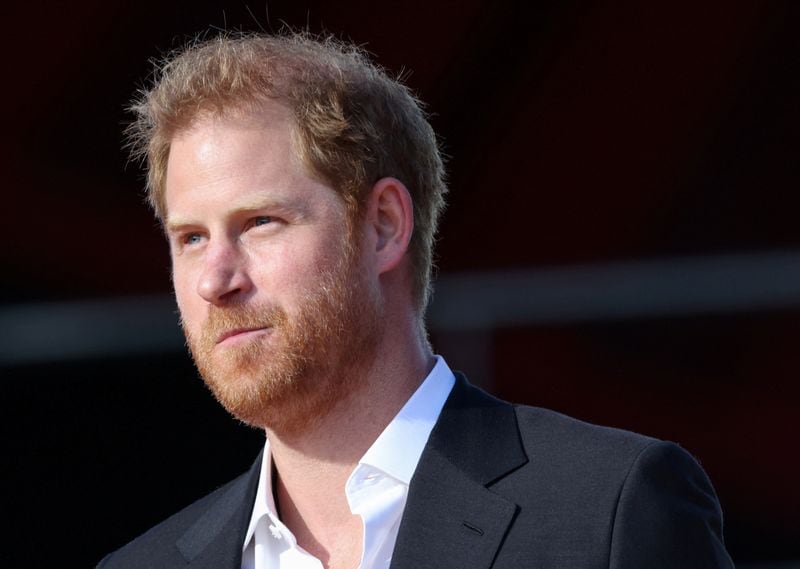Britain's Prince Harry. (REUTERS)