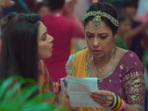 A still from Anupamaa. A still from Anupamaa.