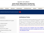 JOSAA round 4 seat allotment result out at josaa.nic.in JOSAA round 4 seat allotment result out at josaa.nic.in