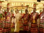 Mamata Banerjee interacted with the participants, and also shook a leg with some of them. Mamata Banerjee interacted with the participants, and also shook a leg with some of them.