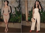 Ananya Panday and Shanaya Kapoor arrive at Bunty Sajdeh's birthday party. (HT Photo/Varinder Chawla) Ananya Panday and Shanaya Kapoor arrive at Bunty Sajdeh's birthday party. (HT Photo/Varinder Chawla)