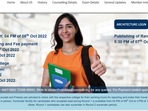 COMEDK UGET 2022 round 1 seat allotment result out at comedk.org
