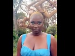 Artist created a hair sculpture. Artist created a hair sculpture. 