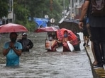 Heavy rain leads to waterlogging in several parts of Mumbai (Representative Photo/PTI) Heavy rain leads to waterlogging in several parts of Mumbai (Representative Photo/PTI)