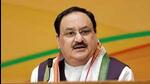 BJP national president JP Nadda. BJP national president JP Nadda.