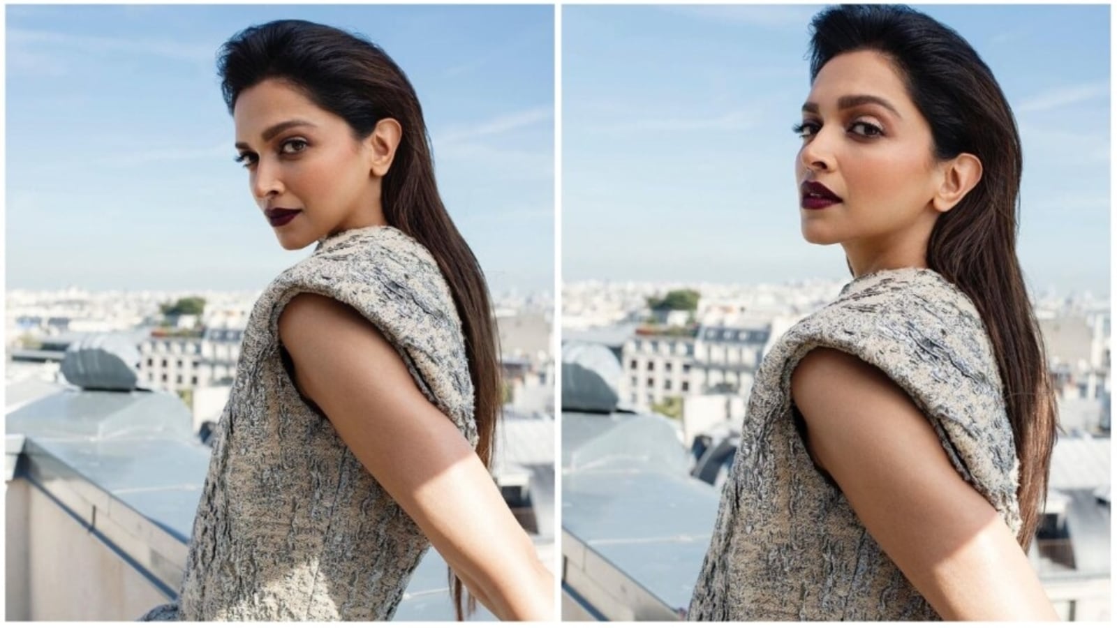 Deepika Padukone takes Paris Fashion Week by storm in her Louis Vuitton  leather stud-button coat, high boots, and fierce gaze : Bollywood News -  Bollywood Hungama