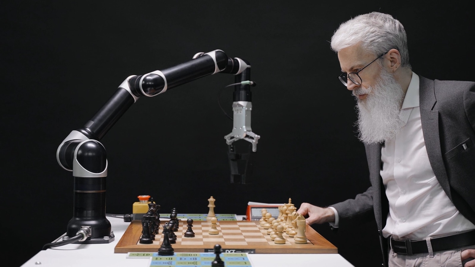 Play chess against the machine and see what it's thinking