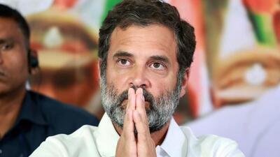 Rahul Gandhi also clarified his stand on the issue of Rajasthan chief minister Ashok Gehlot praising industrialist Gautam Adani. (ANI) Rahul Gandhi also clarified his stand on the issue of Rajasthan chief minister Ashok Gehlot praising industrialist Gautam Adani. (ANI)