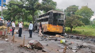 By evening police registered a case against the drivers of both vehicles involved in the accident. (Ravindra Rajput)