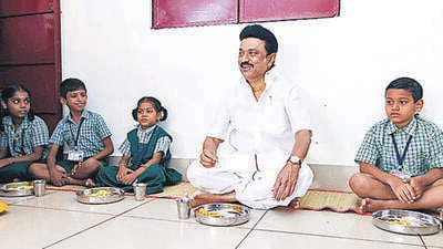 The DMK listed implementation of a slew of new welfare schemes, including the breakfast plan for government school students. (ANI) The DMK listed implementation of a slew of new welfare schemes, including the breakfast plan for government school students. (ANI)