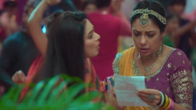 A still from Anupamaa. A still from Anupamaa.