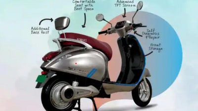 Komaki's Venice Eco electric scooter (Image credit: Live Hindustan) Komaki's Venice Eco electric scooter (Image credit: Live Hindustan) 