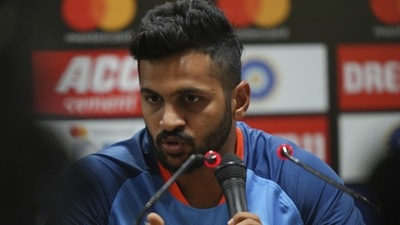 Thakur said that India will always miss someone as experienced as Dhoni. (AP) Thakur said that India will always miss someone as experienced as Dhoni. (AP)