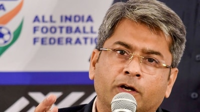 Chaubey said AIFF is planning to implement equal pay for men's and women's footballers in the country. (PTI) Chaubey said AIFF is planning to implement equal pay for men's and women's footballers in the country. (PTI)