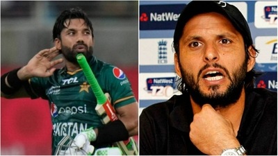 Mohammad Rizwan; Shahid Afridi (File)