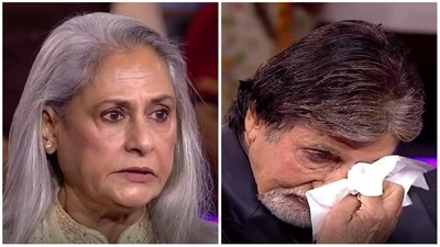 Amitabh Bachchan got emotional on Kaun Banega Crorepati. Amitabh Bachchan got emotional on Kaun Banega Crorepati. 