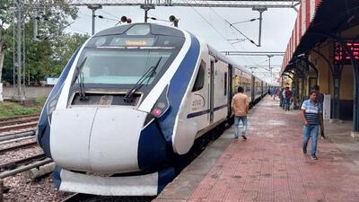 The train rake with number 22436 suffered a failure due to a bearing defect in the traction motor of C8 coach. (PTI) The train rake with number 22436 suffered a failure due to a bearing defect in the traction motor of C8 coach. (PTI)