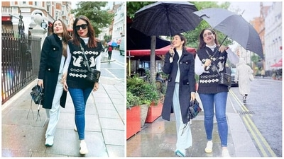 Malaika Arora and Kareena Kapoor during their time in London. Malaika Arora and Kareena Kapoor during their time in London. 