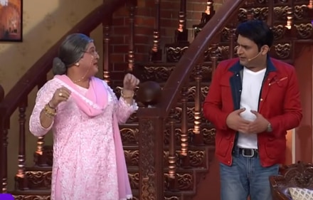 Ali Asgar and Kapil Sharma from Comedy Nights With Kapil.