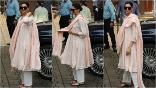 Deepika Padukone clicked at the Mumbai airport. (HT Photo/Varinder Chawla) Deepika Padukone clicked at the Mumbai airport. (HT Photo/Varinder Chawla)