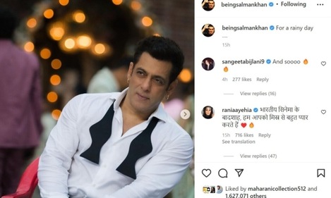 Salman Khan shared his new pics on Instagram. Salman Khan shared his new pics on Instagram. 