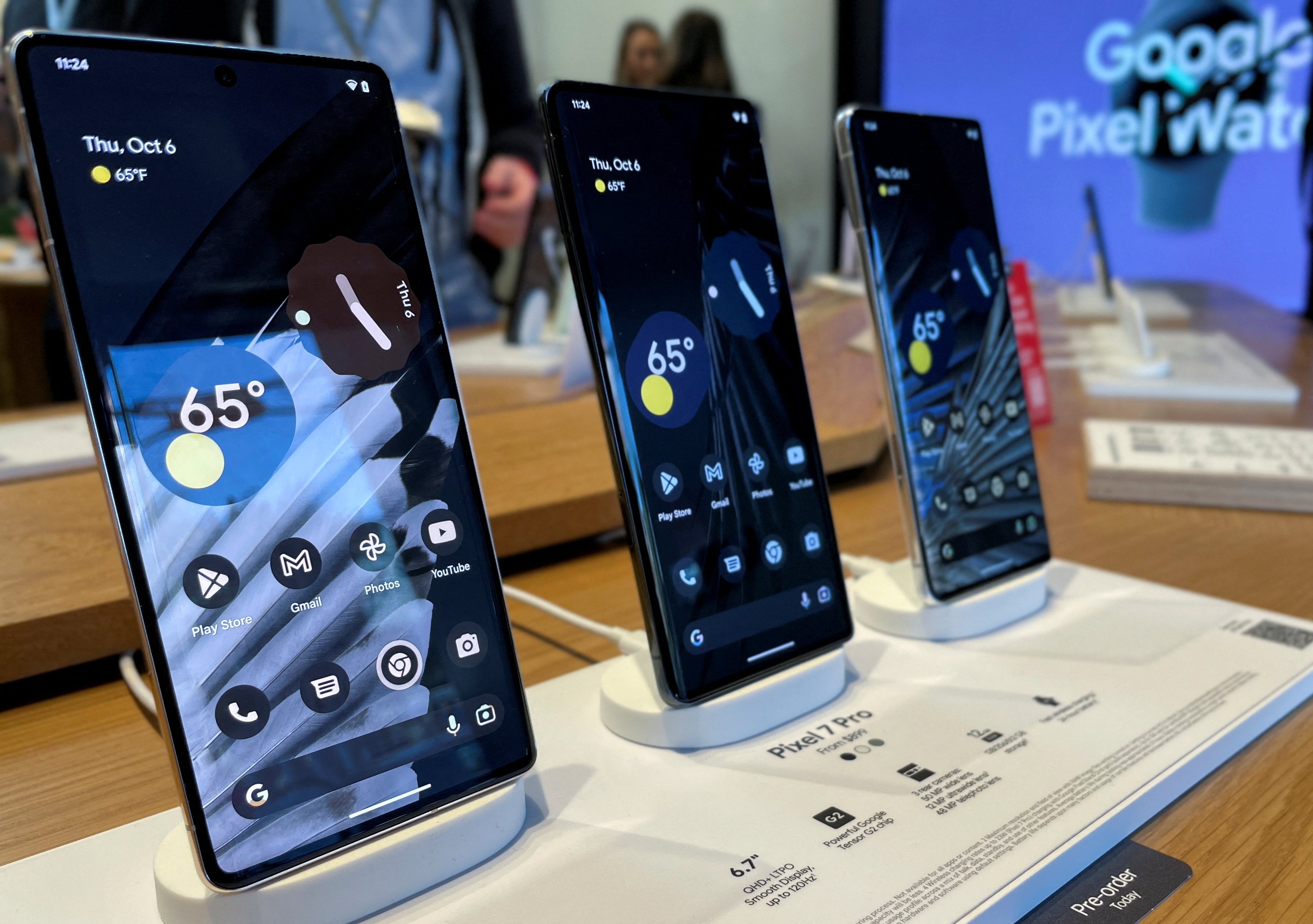In India, Pixel Pro 7 is priced at <span class='webrupee'>₹</span>84,999 and has been available for sale for interested customers since October 13.(Reuters file photo)