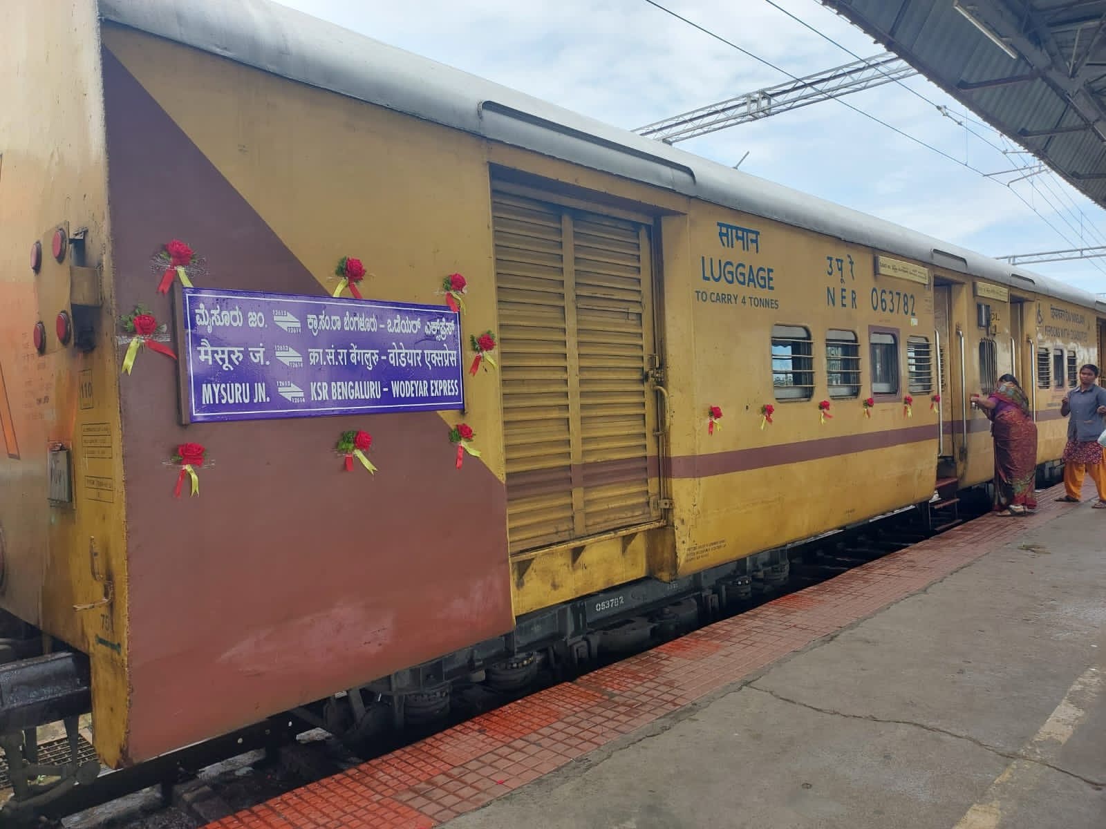 The now Wodeyar Express will run from Bengaluru to Mysuru in two and a half hours. (Pratap Simha-Twitter)