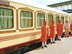 Rajasthan's luxury train "Palace on Wheels" resumed operation after two years