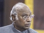 File image of Mallikarjun Kharge. (PTI)