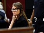 Anna Sorokin sits at the defense table during jury deliberations in her trial at New York State Supreme Court. (AP Photo/Richard Drew, File) Anna Sorokin sits at the defense table during jury deliberations in her trial at New York State Supreme Court. (AP Photo/Richard Drew, File)