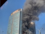 Fire erupts at Centaurus Mall in Pakistan’s Islamabad.