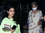 Navya Naveli Nanda and Jaya Bachchan at PVR Mumbai. Navya Naveli Nanda and Jaya Bachchan at PVR Mumbai.