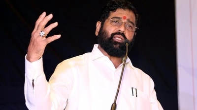 (File photo) Maharashtra Chief Minister Eknath Shinde speaks at an event. (ANI) (File photo) Maharashtra Chief Minister Eknath Shinde speaks at an event. (ANI) 