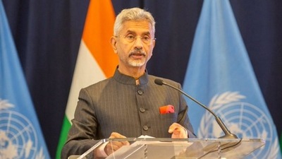 India has maintained that Kashmir is a bilateral issue with Pakistan, and there is no role for any third party. In picture, S Jaishankar, Minister of External Affairs of India. (File) (PTI) India has maintained that Kashmir is a bilateral issue with Pakistan, and there is no role for any third party. In picture, S Jaishankar, Minister of External Affairs of India. (File) (PTI)