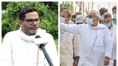 Nitish Kumar claimed that Prashant Kishor asked him to merge JD(U) with the Congress. PK on Sunday dismissed the allegation.&nbsp;