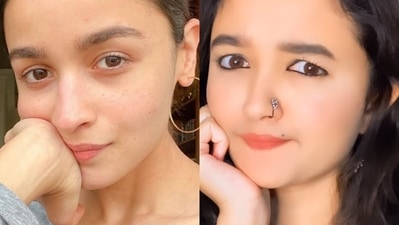 Alia Bhatt has yet another doppelganger from Bengaluru. Alia Bhatt has yet another doppelganger from Bengaluru.