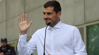 File image of Iker Casillas. File image of Iker Casillas.