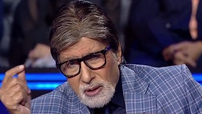 Amitabh Bachchan in a still from Kaun Banega Crorepati promo.&nbsp;