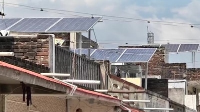 The village has a ground-mounted solar power plant, and over 1,300 rooftop solar systems.&nbsp; (ANI)