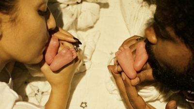 Nayanthara and Vignesh Shivan embraced parenthood. Nayanthara and Vignesh Shivan embraced parenthood.