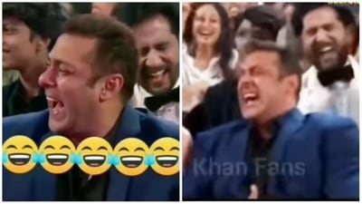 Salman Khan during an awards show. Salman Khan during an awards show.